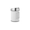 Kosz naścienny TOUCH BIN   3L White / Brilliant Steel